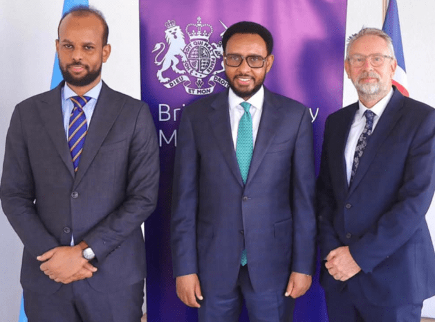 Wasiir Biixi oo la kulmay agaasimaha hay’adda horumarinta caalamiga ah ee UK