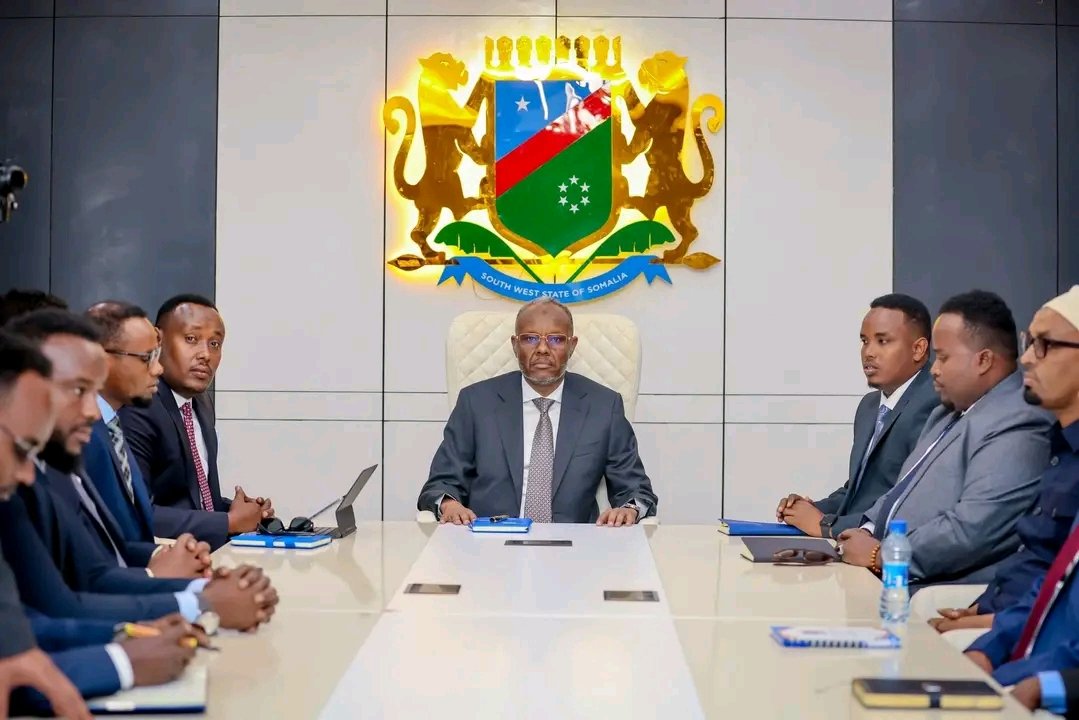 Madaxweynaha Koonfur Galbeed Mudane Cabdicasiis Xasan Maxamed Laftagareen ayaa Guddoomiyey Shirka Agaasimayaasha Guud