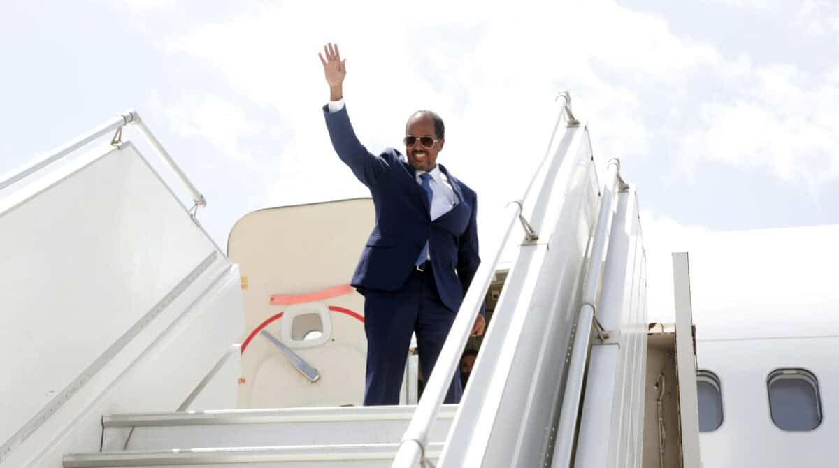 Xasan Sheekh ayaa lagu casuumay shir ka dhacay Shiinaha.