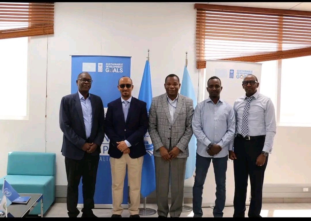 Wasaaradda Qorsheynta, Maalgashiga iyo Horumarinta Dhaqaalaha ee Dowlad Koonfur Galbeed ayaa booqasho shaqo ku tagtay Xafiiska UNDP