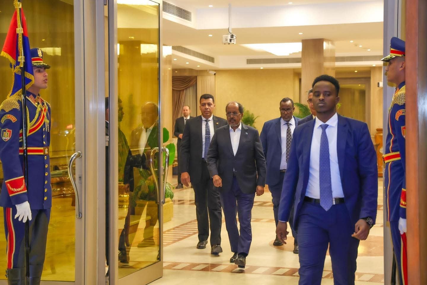 Madaxweyne Xasan Sheekh oo Maanta Kulan la Yeelanaya Madaxweynaha Masar
