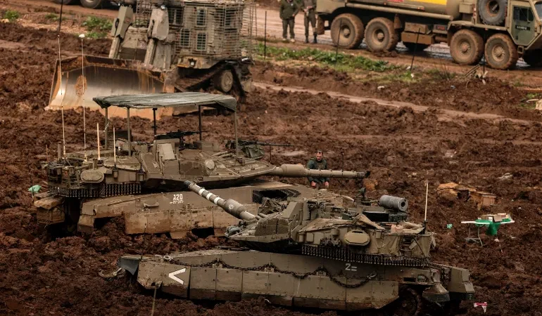 Israa’iil ayaa ciidamo dheeraad ah u dirtay koonfurta Lubnaan iyadoo duullaanka dhulka uu sii fidayo.