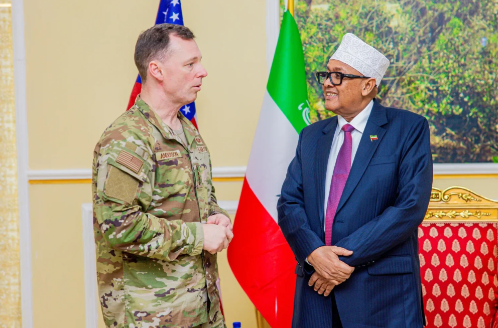 Mareykanka iyo Somaliland: Xogta Dhismaha Saldhigga oo Isa Soo Taraysa”