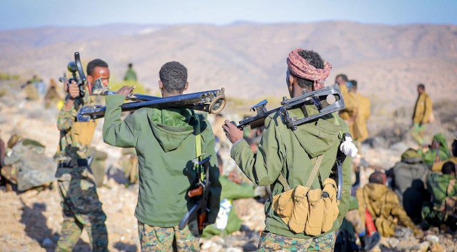 Ciidamada Puntland oo Gacanta Ku Dhigay Gaadiid Dagaal iyo Hub ay Lahaayeen Daacish